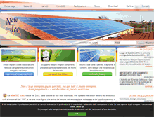 Tablet Screenshot of newtecenergy.com